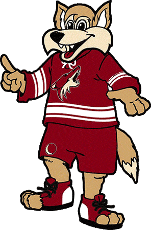 Phoenix Coyotes 2003-2007 Mascot Logo iron on heat transfer